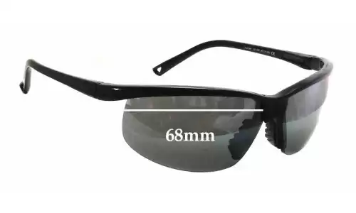 Sunglass Fix Lentes de Repuesto para Maui Jim MJ402 Sunset - 68mm Wide Maui Jim MJ402 Sunset Lentes de Repuesto 68mm wide