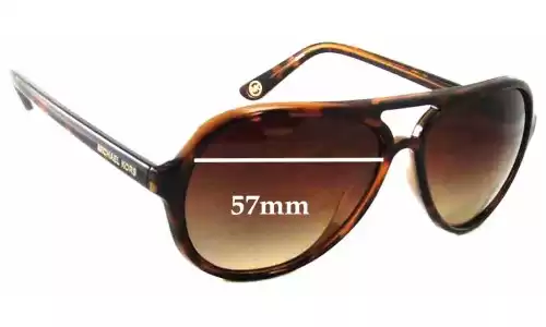 Sunglass Fix Lentes de Repuesto para Michael Kors M2811S Caicos - 57mm Wide Sunglass Fix Lentes de Repuesto para Michael Kors M2811S Caicos - 57mm Wide