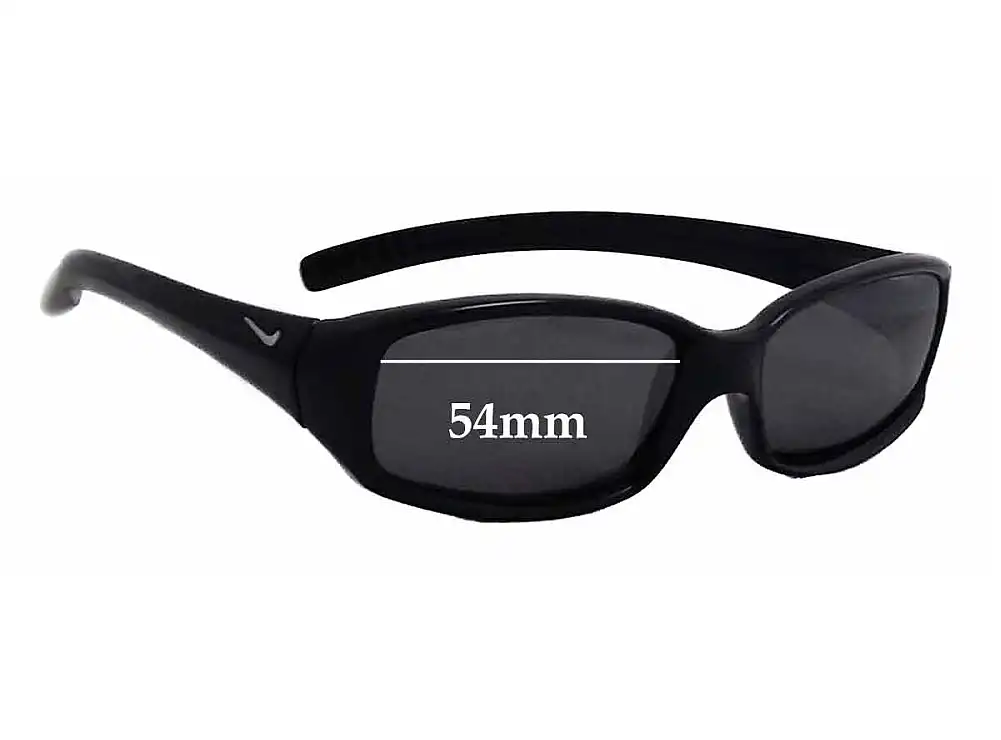 Sunglass Fix Lentes de Repuesto para Nike EV0123 GDO BOX R - 54mm Wide Sunglass Fix Lentes de Repuesto para Nike EV0123 GDO BOX R - 54mm Wide