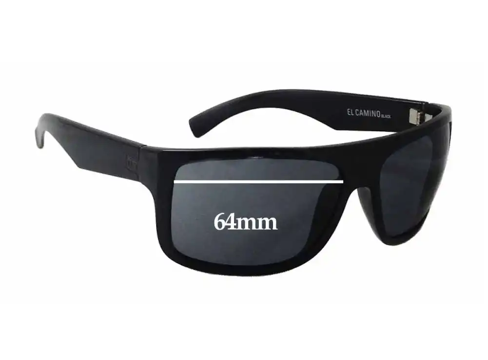 Sunglass Fix Lentes de Repuesto para Otis El Camino - 64mm Wide Sunglass Fix Lentes de Repuesto para Otis El Camino - 64mm Wide