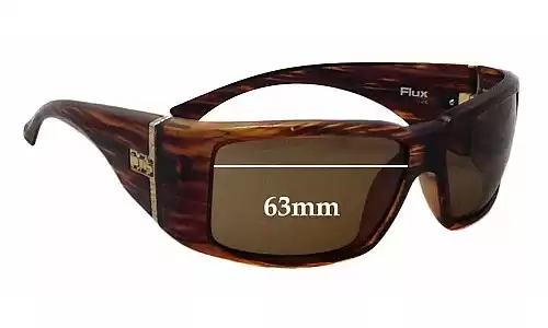 Sunglass Fix Lentes de Repuesto para Otis Flux - 63mm Wide Sunglass Fix Lentes de Repuesto para Otis Flux - 63mm Wide