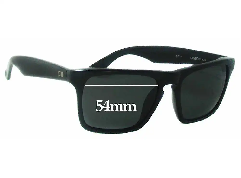 Sunglass Fix Lentes de Repuesto para Otis Reckless Abandon - 54mm Wide Sunglass Fix Lentes de Repuesto para Otis Reckless Abandon - 54mm Wide