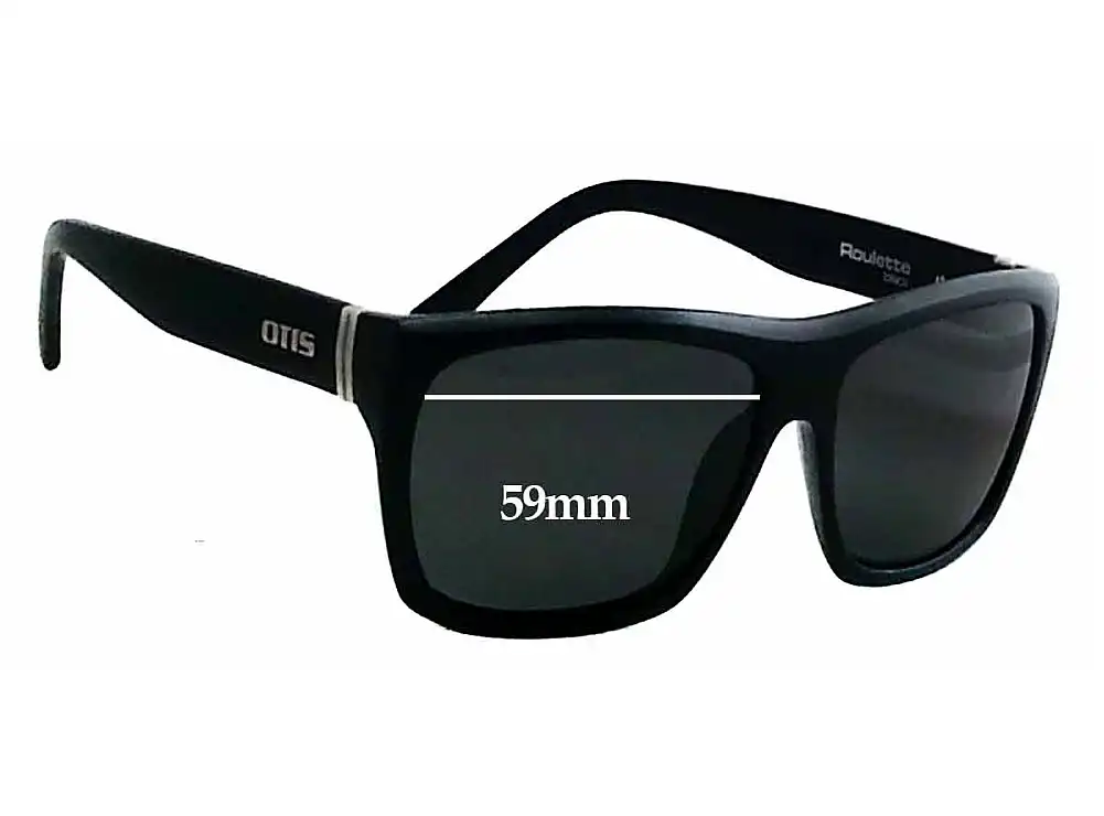 Sunglass Fix Lentes de Repuesto para Otis Roulette - 59mm Wide Sunglass Fix Lentes de Repuesto para Otis Roulette - 59mm Wide