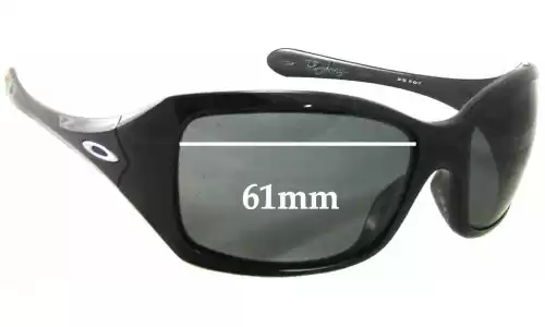 Sunglass Fix Lentes de Repuesto para Oakley Ravishing Taca - 61mm Wide Sunglass Fix Lentes de Repuesto para Oakley Ravishing Taca - 61mm Wide
