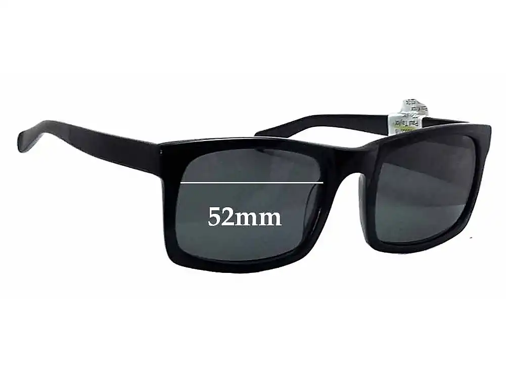 Sunglass Fix Lentes de Repuesto para Paul Taylor Box Knox - 52mm Wide Sunglass Fix Lentes de Repuesto para Paul Taylor Box Knox - 52mm Wide