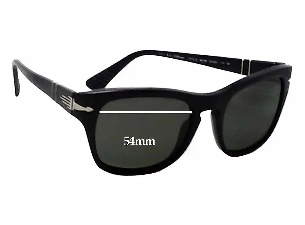 Sunglass Fix Lentes de Repuesto para Persol 3072-S - 54mm Wide Sunglass Fix Lentes de Repuesto para Persol 3072-S - 54mm Wide