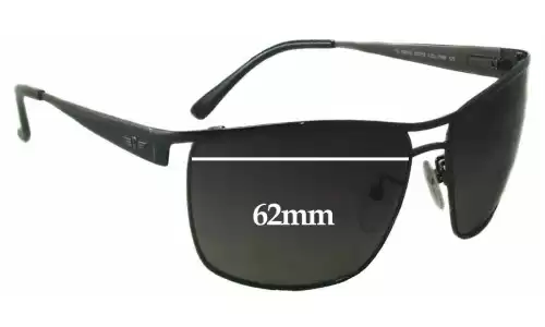 Sunglass Fix Lentes de Repuesto para Police S8516 - 62mm Wide Sunglass Fix Lentes de Repuesto para Police S8516 - 62mm Wide