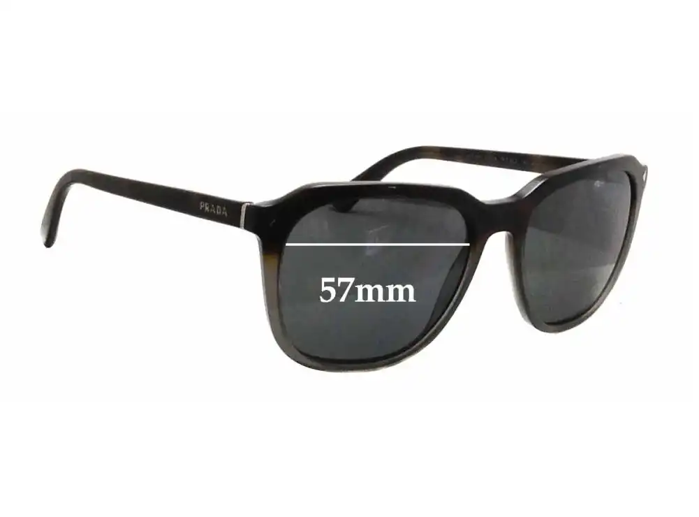Sunglass Fix Lentes de Repuesto para Prada SPR02R - 57mm Wide Sunglass Fix Lentes de Repuesto para Prada SPR02R - 57mm Wide