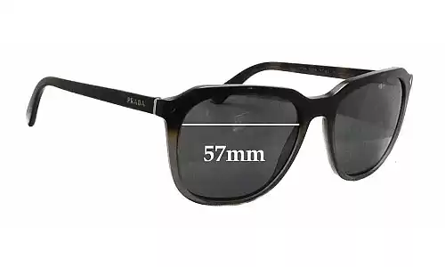 Sunglass Fix Lentes de Repuesto para Prada SPR02R - 57mm Wide Sunglass Fix Lentes de Repuesto para Prada SPR02R - 57mm Wide