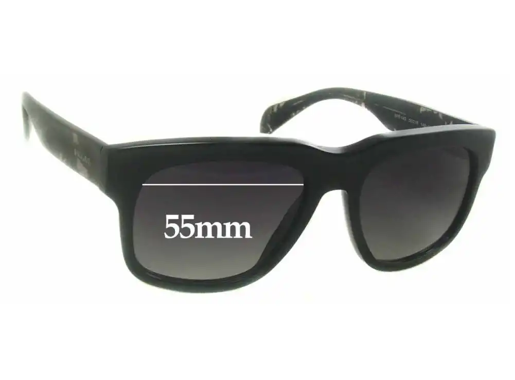 Sunglass Fix Lentes de Repuesto para Prada SPR14Q - 55mm Wide Sunglass Fix Lentes de Repuesto para Prada SPR14Q - 55mm Wide