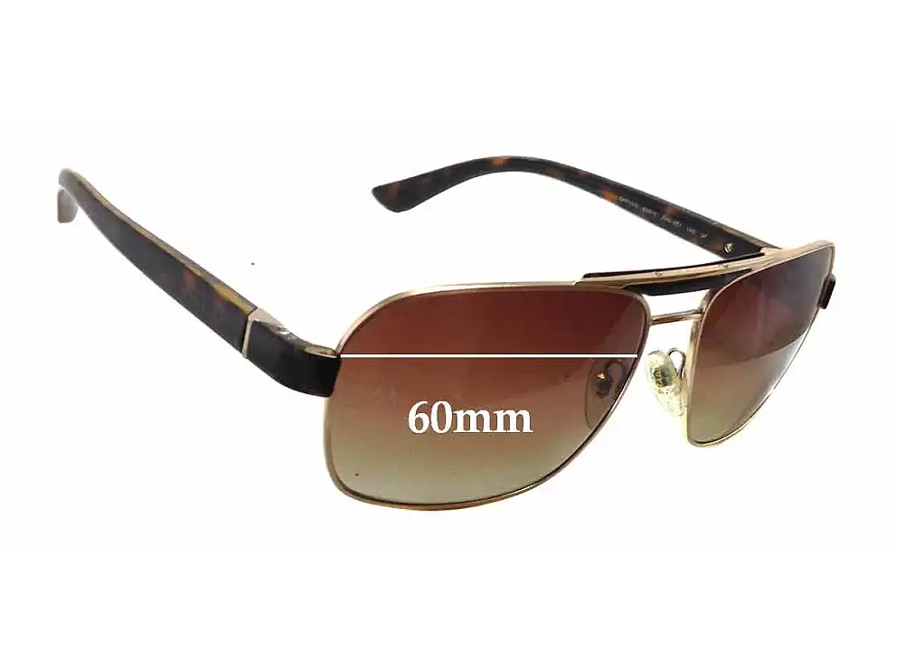 Sunglass Fix Lentes de Repuesto para Prada SPR55O - 60mm Wide Sunglass Fix Lentes de Repuesto para Prada SPR55O - 60mm Wide