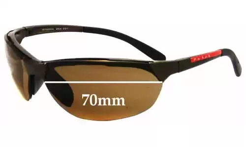 Sunglass Fix Lentes de Repuesto para Prada SPS09A - 70mm Wide Sunglass Fix Lentes de Repuesto para Prada SPS09A - 70mm Wide