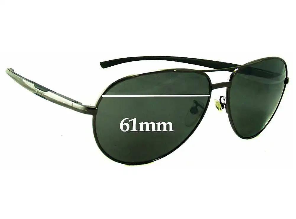 Sunglass Fix Lentes de Repuesto para Police S8086 - 61mm Wide Sunglass Fix Lentes de Repuesto para Police S8086 - 61mm Wide