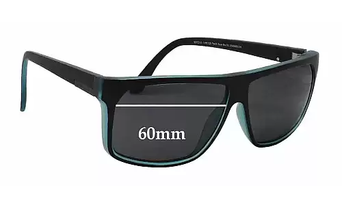 Sunglass Fix Lentes de Repuesto para Quiksilver QS Sun Rx 01 - 60mm Wide Sunglass Fix Lentes de Repuesto para Quiksilver QS Sun Rx 01 - 60mm Wide