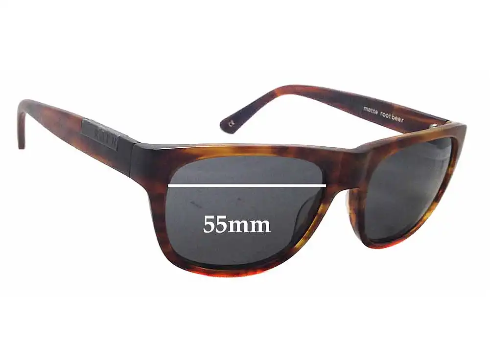 Sunglass Fix Lentes de Repuesto para Raen Volta - 55mm Wide Sunglass Fix Lentes de Repuesto para Raen Volta - 55mm Wide