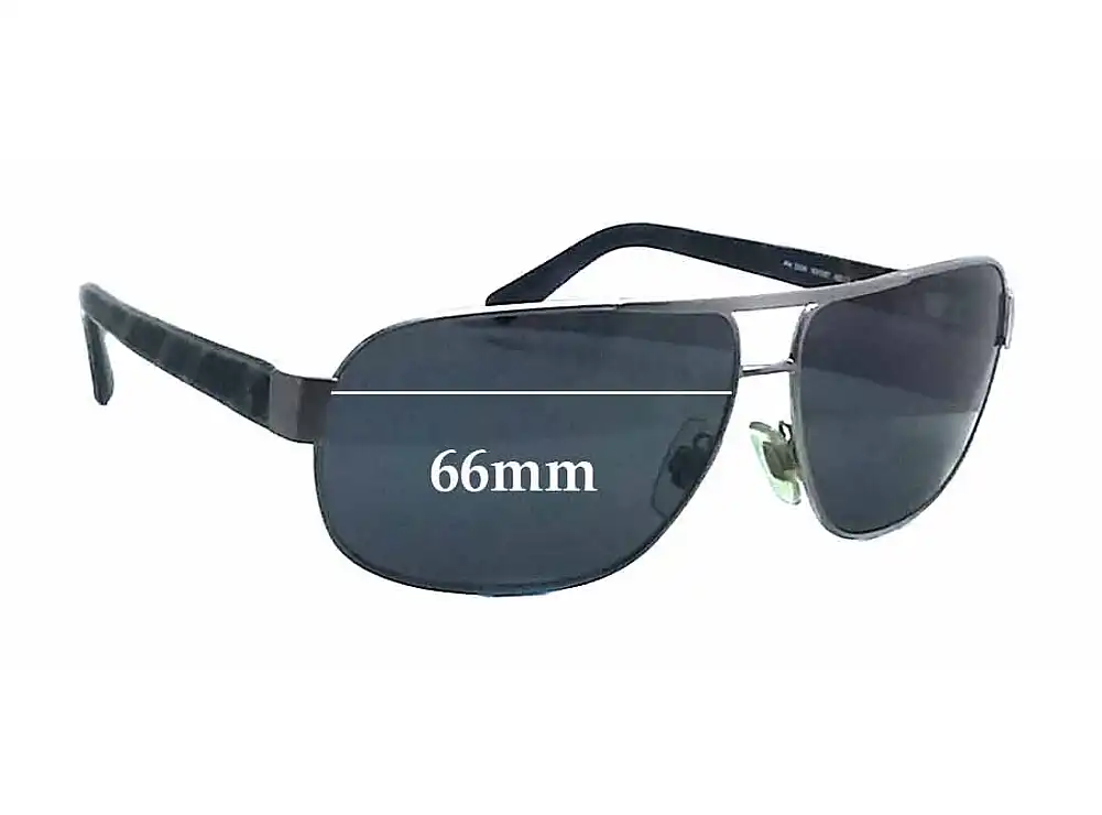 Sunglass Fix Lentes de Repuesto para Polo Polo PH 3066 - 66mm Wide Sunglass Fix Lentes de Repuesto para Polo Polo PH 3066 - 66mm Wide