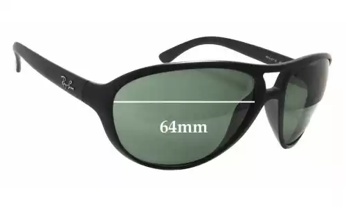 Sunglass Fix Lentes de Repuesto para Ray-Ban RB4157-E - 64mm Wide Sunglass Fix Lentes de Repuesto para Ray-Ban RB4157-E - 64mm Wide