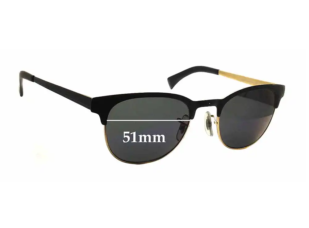 Sunglass Fix Lentes de Repuesto para Ray-Ban RB6317 - 51mm Wide Sunglass Fix Lentes de Repuesto para Ray-Ban RB6317 - 51mm Wide