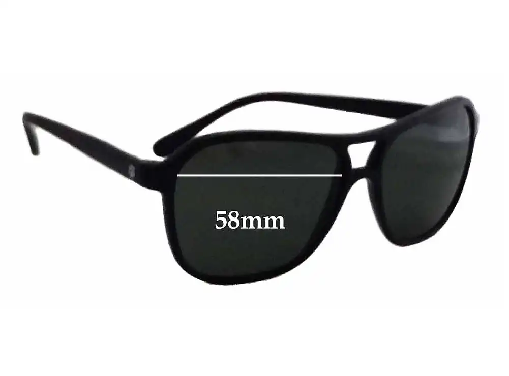 Sunglass Fix Lentes de Repuesto para Ray-Ban B&L Nylon Aviator - 58mm Wide Sunglass Fix Lentes de Repuesto para Ray-Ban B&L Nylon Aviator - 58mm Wide