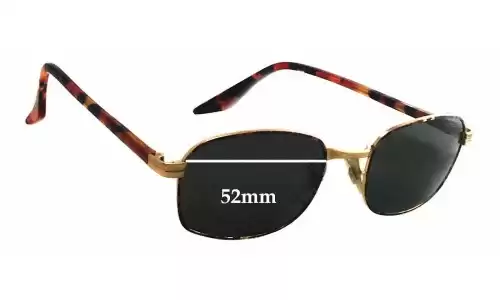 Sunglass Fix Lentes de Repuesto para Ray-Ban B&L W2190 - 52mm Wide Sunglass Fix Lentes de Repuesto para Ray-Ban B&L W2190 - 52mm Wide