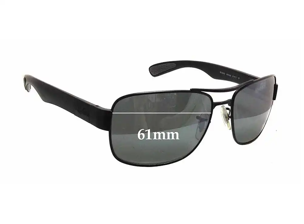 Sunglass Fix Lentes de Repuesto para Ray-Ban RB3522 - 61mm Wide Sunglass Fix Lentes de Repuesto para Ray-Ban RB3522 - 61mm Wide