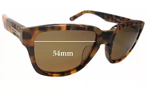 Sunglass Fix Lentes de Repuesto para Rip Curl T-Street - 54mm Wide Rip Curl T-Street Lentes de Repuesto 54mm wide