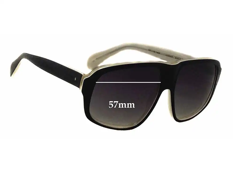 Sunglass Fix Lentes de Repuesto para Salt Lukas - 57mm Wide Sunglass Fix Lentes de Repuesto para Salt Lukas - 57mm Wide