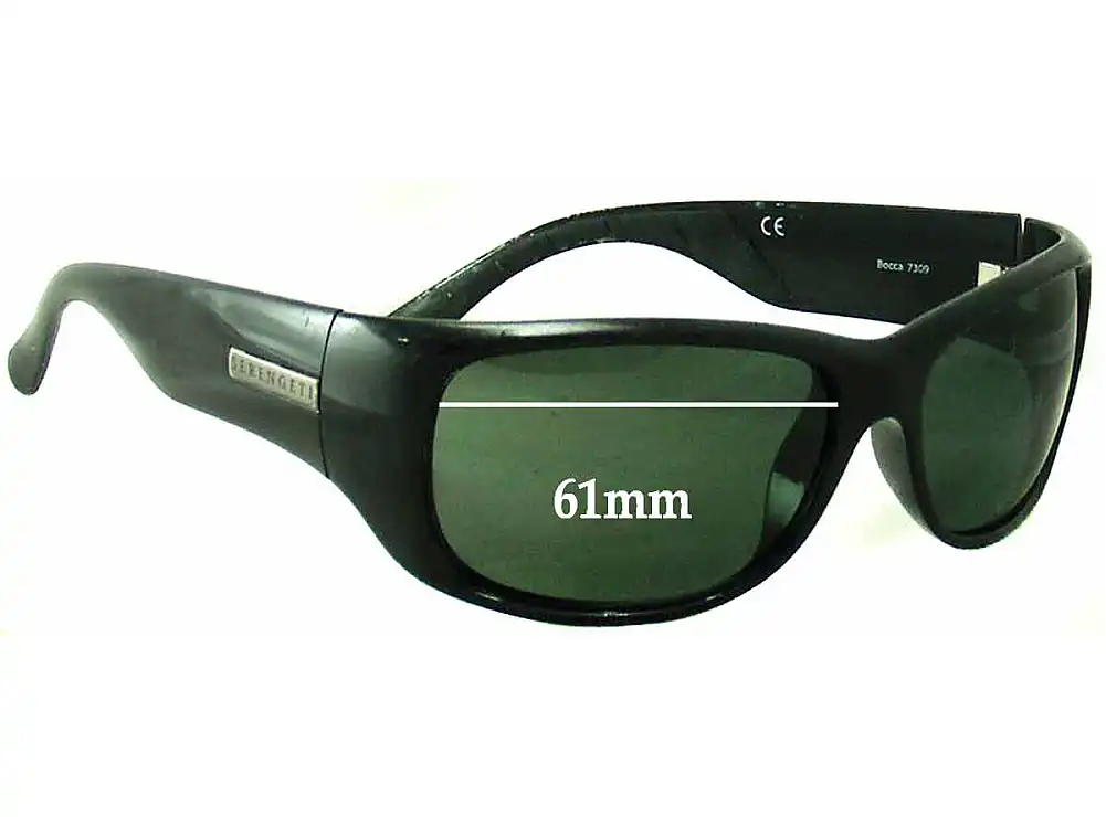 Sunglass Fix Lentes de Repuesto para Serengeti Bocca - 61mm Wide Sunglass Fix Lentes de Repuesto para Serengeti Bocca - 61mm Wide