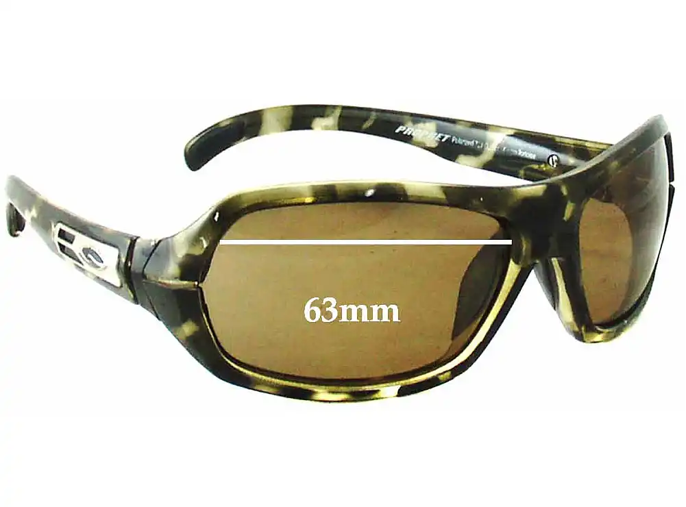 Sunglass Fix Lentes de Repuesto para Smith Prophet - 63mm Wide Sunglass Fix Lentes de Repuesto para Smith Prophet - 63mm Wide