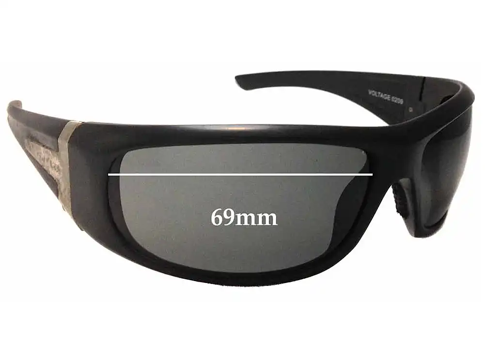 Sunglass Fix Lentes de Repuesto para Spotters Voltage - 69mm Wide Sunglass Fix Lentes de Repuesto para Spotters Voltage - 69mm Wide