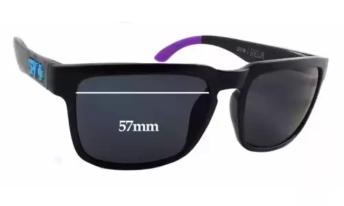 Sunglass Fix Lentes de Repuesto para Spy Optic Helm - 57mm Wide Sunglass Fix Lentes de Repuesto para Spy Optic Helm - 57mm Wide