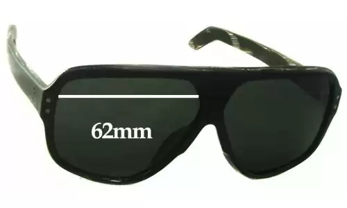 Sunglass Fix Lentes de Repuesto para Spy Optic Hi Ball - 62mm Wide Sunglass Fix Lentes de Repuesto para Spy Optic Hi Ball - 62mm Wide