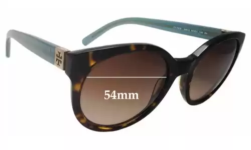 Sunglass Fix Lentes de Repuesto para Tory Burch TY7079 - 54mm Wide Sunglass Fix Lentes de Repuesto para Tory Burch TY7079 - 54mm Wide