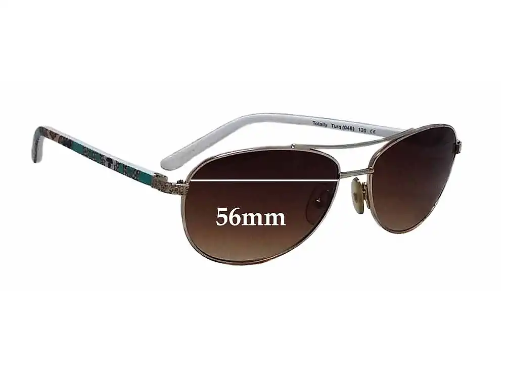 Sunglass Fix Lentes de Repuesto para Vera Bradley Heidi - 56mm Wide Sunglass Fix Lentes de Repuesto para Vera Bradley Heidi - 56mm Wide