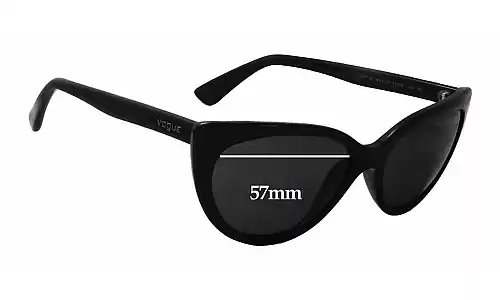 Sunglass Fix Lentes de Repuesto para Vogue VO2677-S - 57mm Wide Sunglass Fix Lentes de Repuesto para Vogue VO2677-S - 57mm Wide