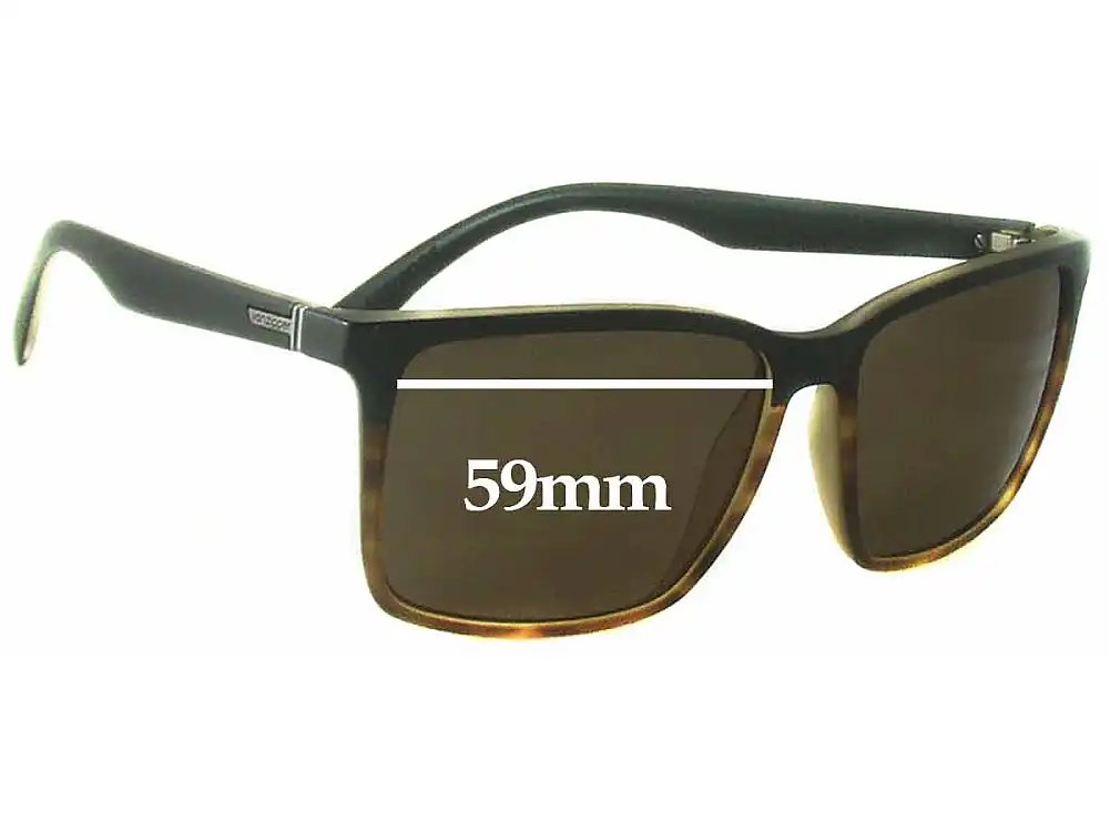 Sunglass Fix Lentes de Repuesto para Von Zipper Lesmore - 59mm Wide Sunglass Fix Lentes de Repuesto para Von Zipper Lesmore - 59mm Wide