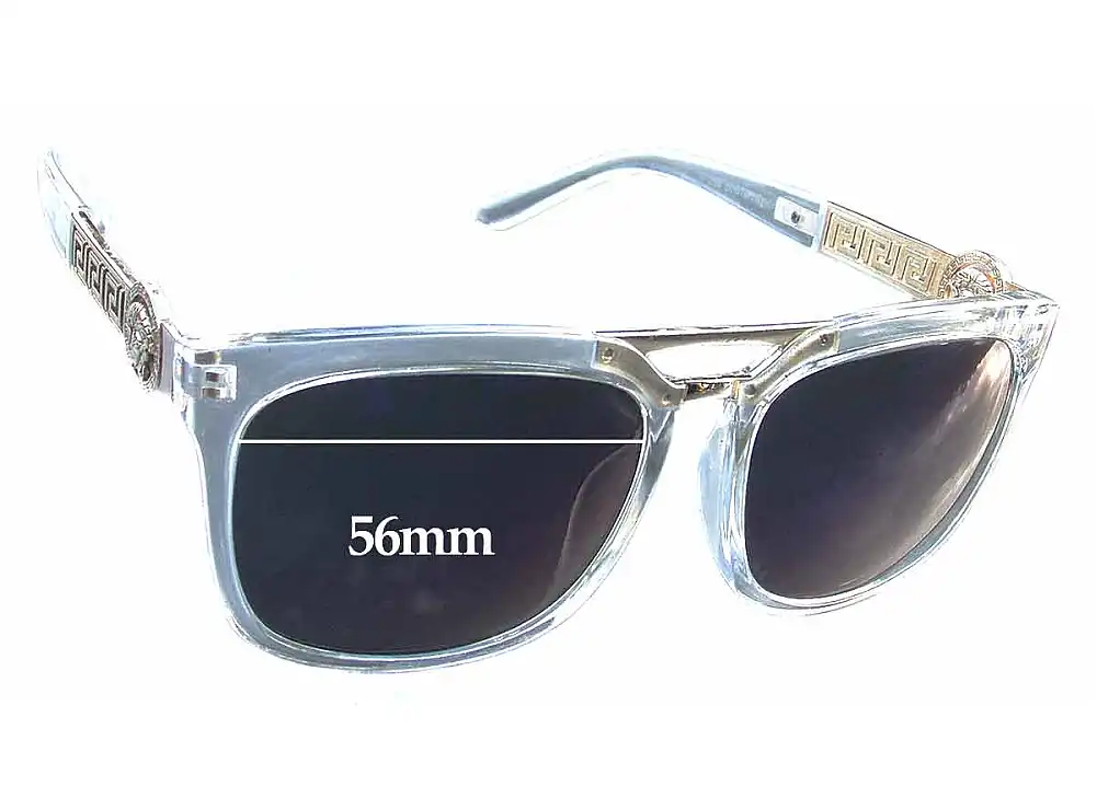 Sunglass Fix Lentes de Repuesto para Versace MOD 280 - 56mm Wide Sunglass Fix Lentes de Repuesto para Versace MOD 280 - 56mm Wide