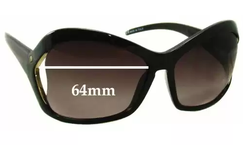 Sunglass Fix Lentes de Repuesto para Electric Heartache - 64mm Wide Sunglass Fix Lentes de Repuesto para Electric Heartache - 64mm Wide