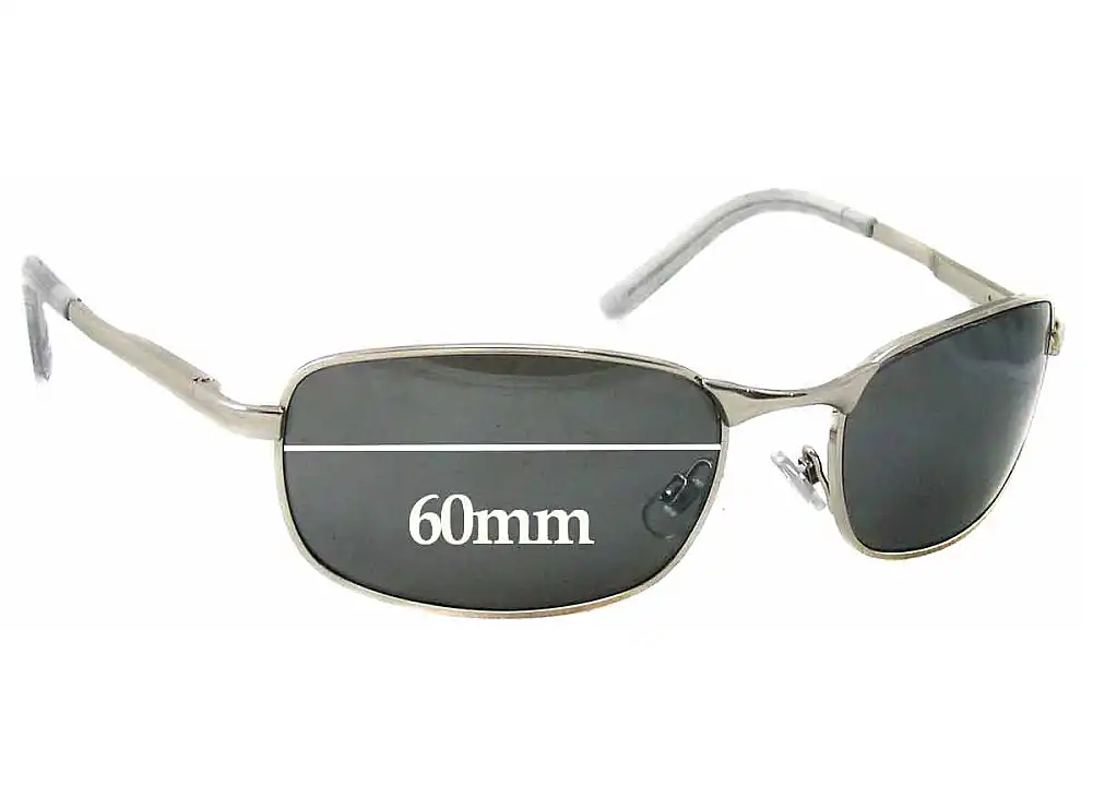 Sunglass Fix Lentes de Repuesto para NYS NYS 2655 - 60mm Wide Sunglass Fix Lentes de Repuesto para NYS NYS 2655 - 60mm Wide