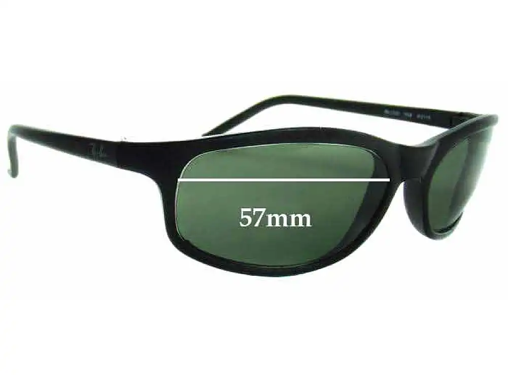 Sunglass Fix Lentes de Repuesto para Ray-Ban RB2030 - 57mm Wide Sunglass Fix Lentes de Repuesto para Ray-Ban RB2030 - 57mm Wide