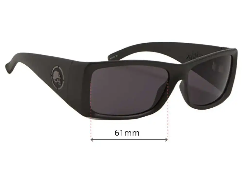 Sunglass Fix Lentes de Repuesto para Metal Mulisha Empire 2 - 61mm Wide Sunglass Fix Lentes de Repuesto para Metal Mulisha Empire 2 - 61mm Wide