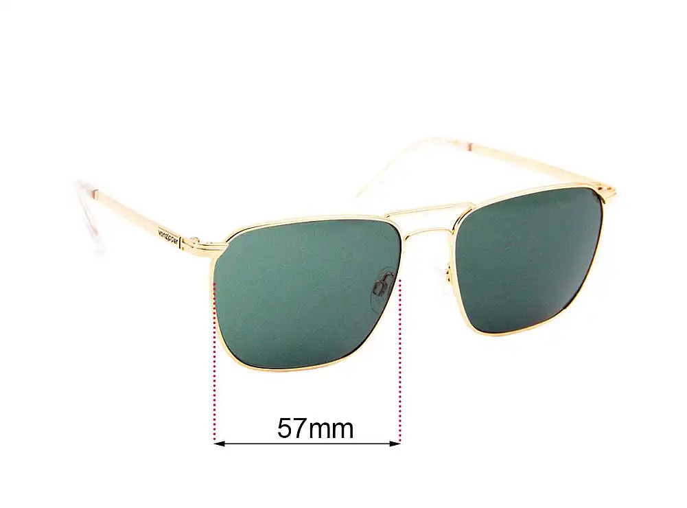 Sunglass Fix Lentes de Repuesto para Von Zipper League - 57mm Wide Sunglass Fix Lentes de Repuesto para Von Zipper League - 57mm Wide