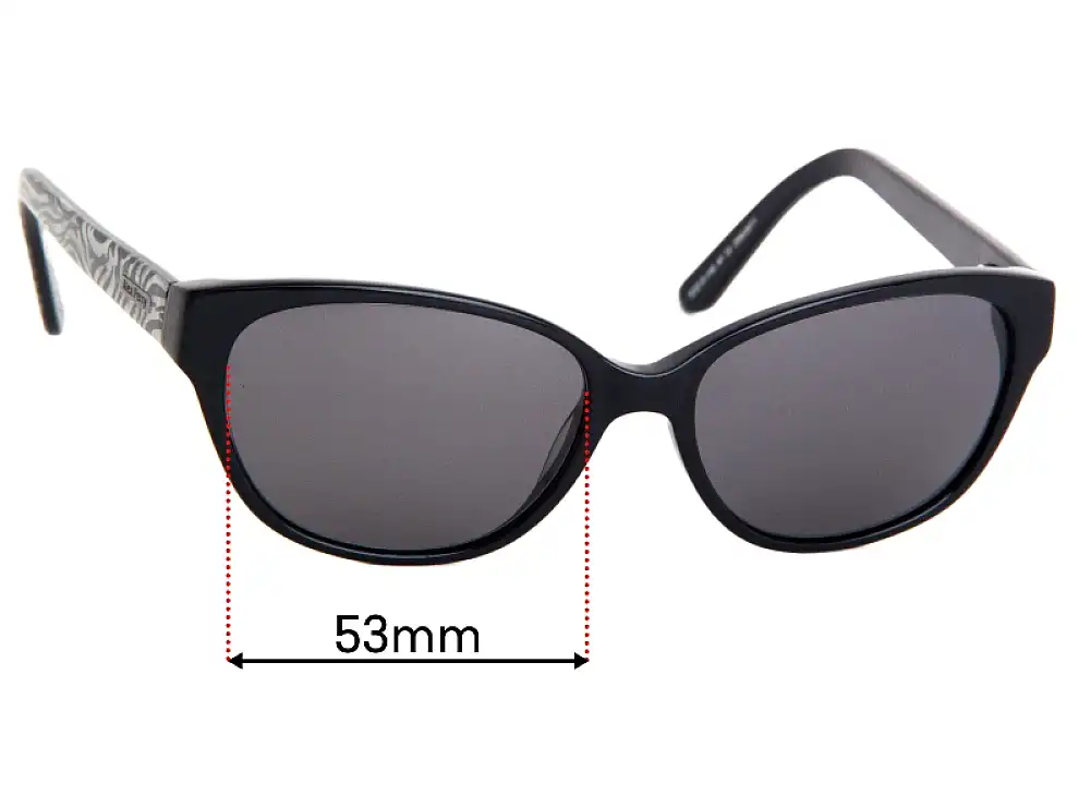 Sunglass Fix Lentes de Repuesto para Alex Perry AP 33 - 53mm Wide Sunglass Fix Lentes de Repuesto para Alex Perry AP 33 - 53mm Wide