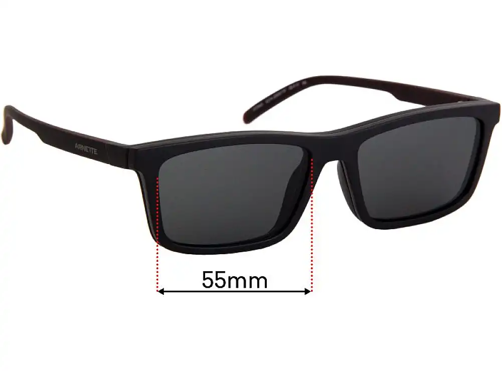 Sunglass Fix Lentes de Repuesto para Arnette Hypno AN4274 - 55mm Wide Sunglass Fix Lentes de Repuesto para Arnette Hypno AN4274 - 55mm Wide