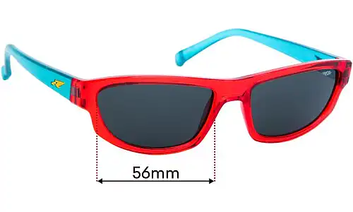Sunglass Fix Lentes de Repuesto para Arnette Lost Boy AN4260 - 56mm Wide Sunglass Fix Lentes de Repuesto para Arnette Lost Boy AN4260 - 56mm Wide
