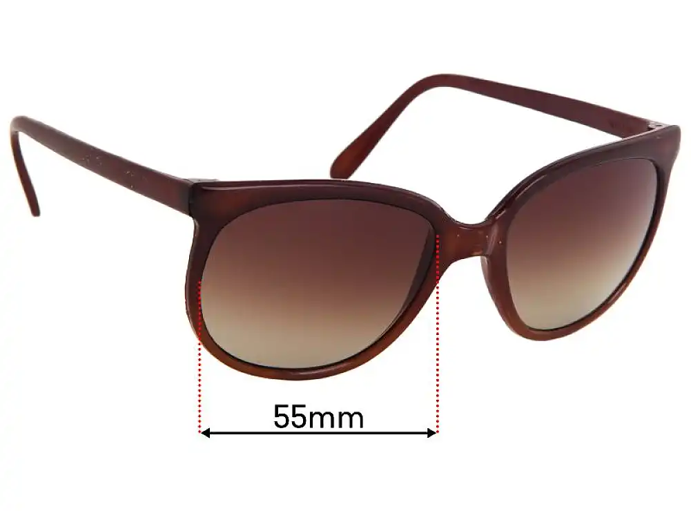 Sunglass Fix Lentes de Repuesto para Bolle Brevete - 55mm Wide Sunglass Fix Lentes de Repuesto para Bolle Brevete - 55mm Wide