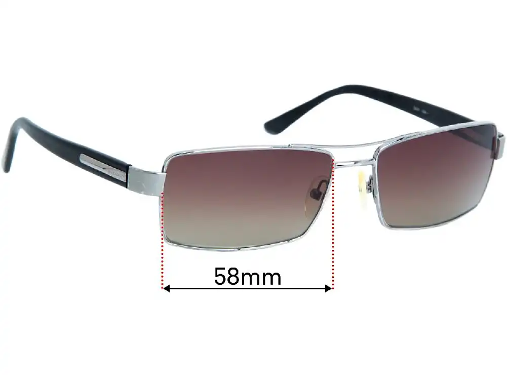 Sunglass Fix Lentes de Repuesto para Bvlgari 544 - 58mm Wide Sunglass Fix Lentes de Repuesto para Bvlgari 544 - 58mm Wide