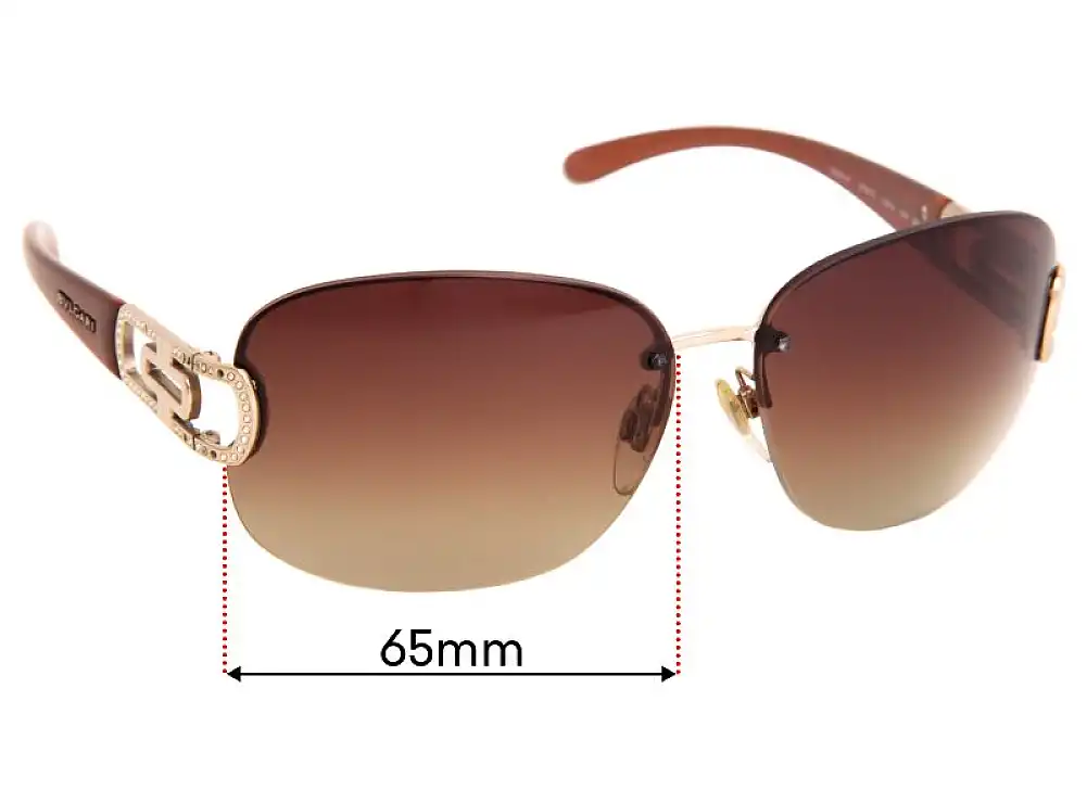 Sunglass Fix Lentes de Repuesto para Bvlgari 6022-B - 65mm Wide Sunglass Fix Lentes de Repuesto para Bvlgari 6022-B - 65mm Wide