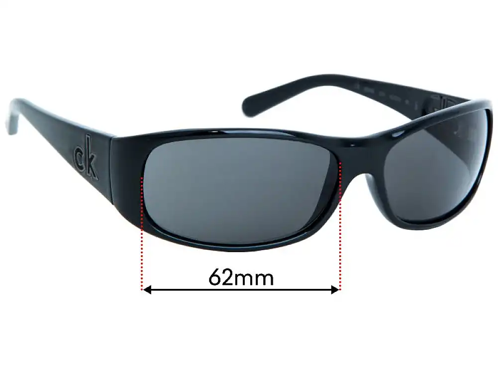 Sunglass Fix Lentes de Repuesto para Calvin Klein CK3064S - 62mm Wide Sunglass Fix Lentes de Repuesto para Calvin Klein CK3064S - 62mm Wide