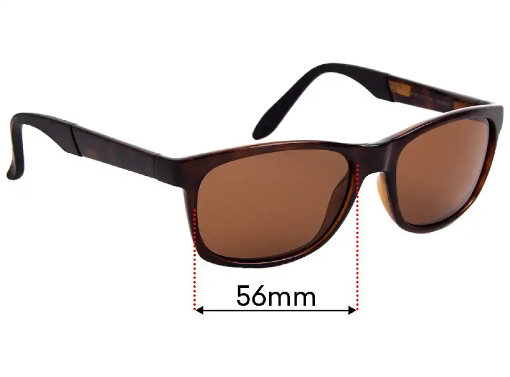 Sunglass Fix Lentes de Repuesto para Carrera 8021/S - 56mm Wide Sunglass Fix Lentes de Repuesto para Carrera 8021/S - 56mm Wide